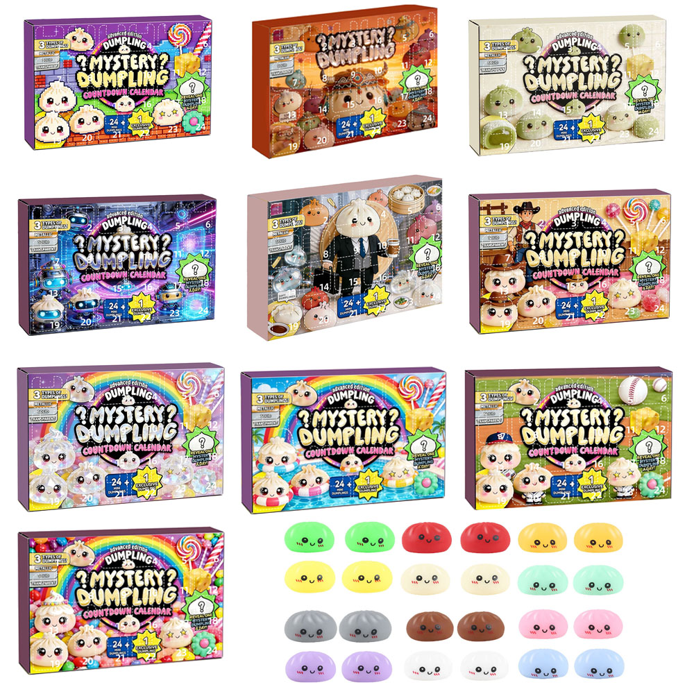 Women Accessories Gift Box - Verrassings Dumpling Blind Box Countdown Kalender