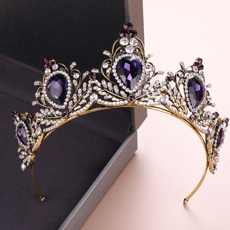 Women Accessories For Gift - Elegant kroonhoofddeksel barok vintage tiara bruiloft