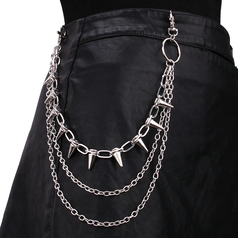 Wallet Chain Bag - Hip Hop Punk Rock Metal Broek