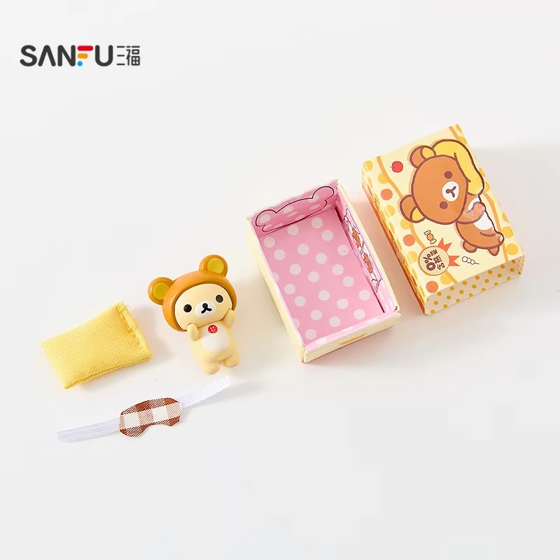 Women Accessories Gift Box - Sanfu Authentieke Rilakkuma Candy Box Mini