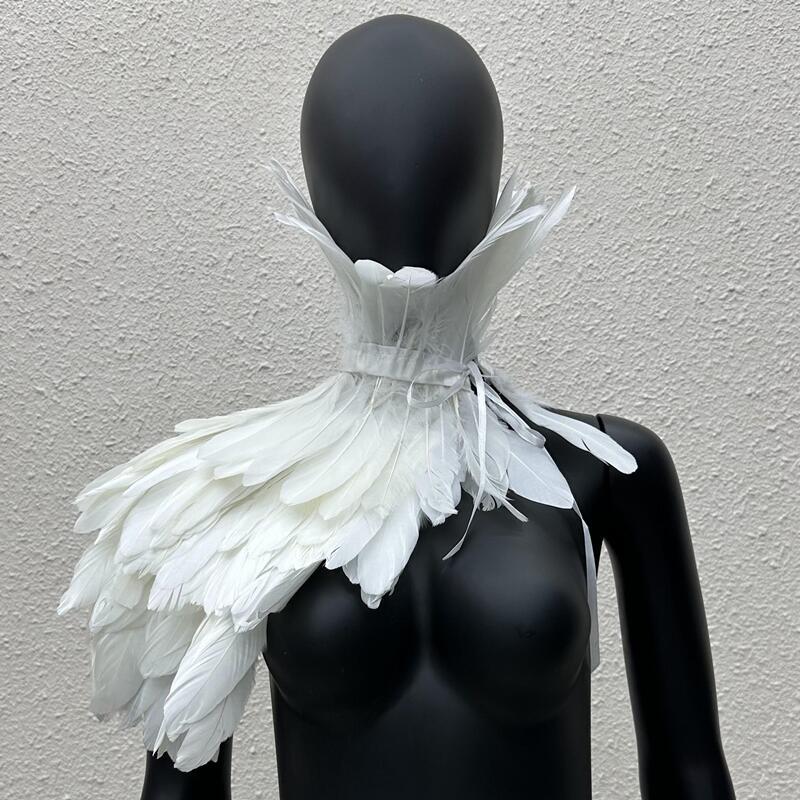 Women'S Accessories Amazon - Amazon 11 kleuren gotische veren cape
