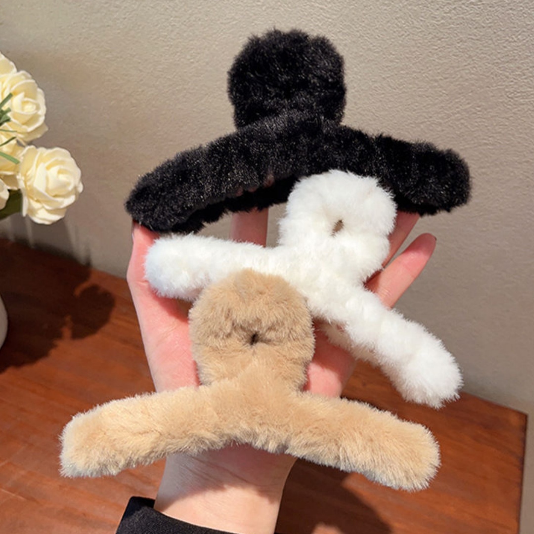 Winter Pluche Haarklauw Elegan - Women'S Winter Accessories Set recensie en prijs