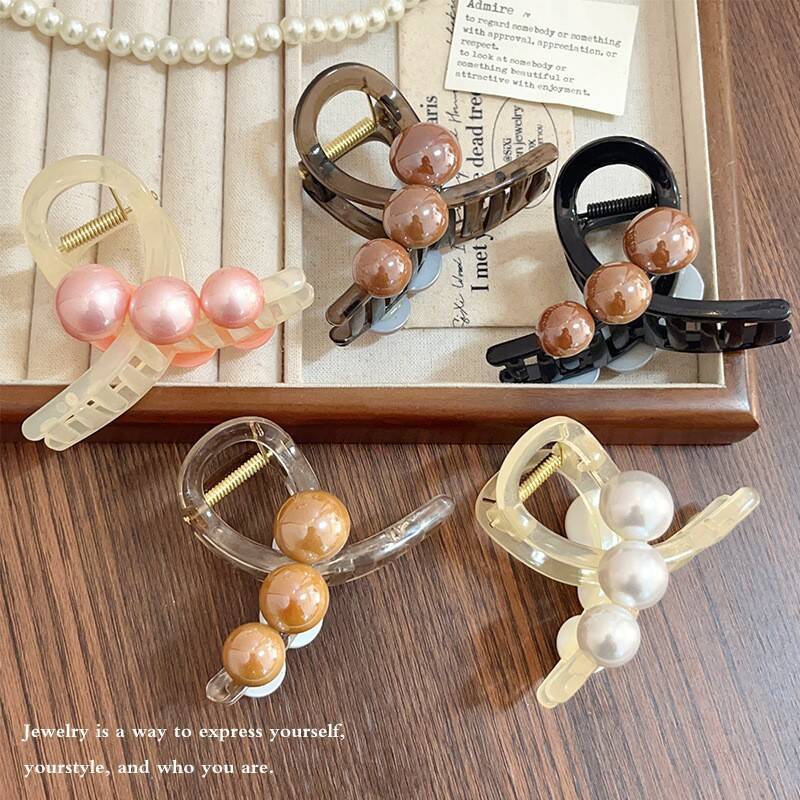 Koreaanse Parel Kruis Haar Kla - Hair Claw Clip Set recensie en prijs