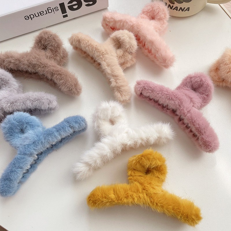 Pluizige Pluche Nepbont Grote  - Women'S Winter Accessories Set recensie en prijs