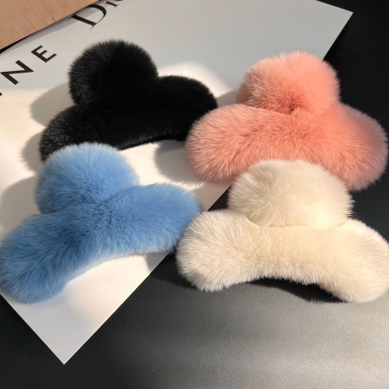 Winter Faux Bont Haarklauw Kon - Hair Claw Clip Set recensie en prijs