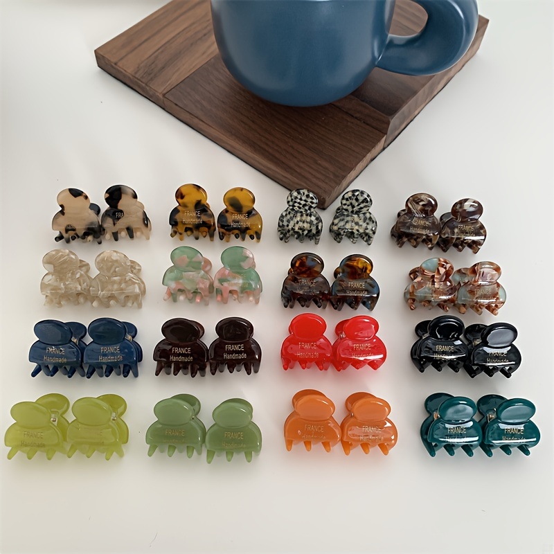 2 Stks/set Mini Acetaat Haarkl - Hair Claw Clip Set recensie en prijs