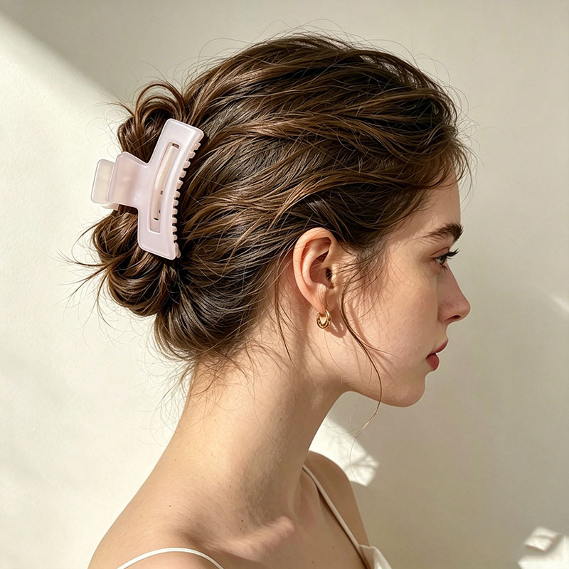 6 stks/set Elegante Transparan - Hair Claw Clip Set recensie en prijs