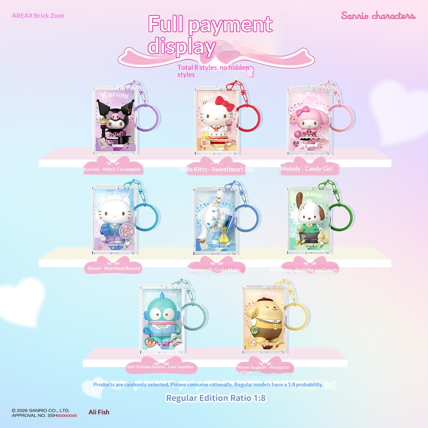 Areax Sanrio Characters Bouwst - Women Accessories Gift Box recensie en prijs