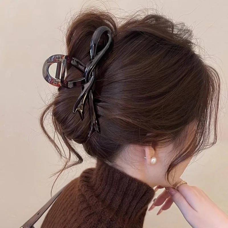 13 cm Acryl Lint Boog Haar Kla - Hair Claw Clip Set recensie en prijs
