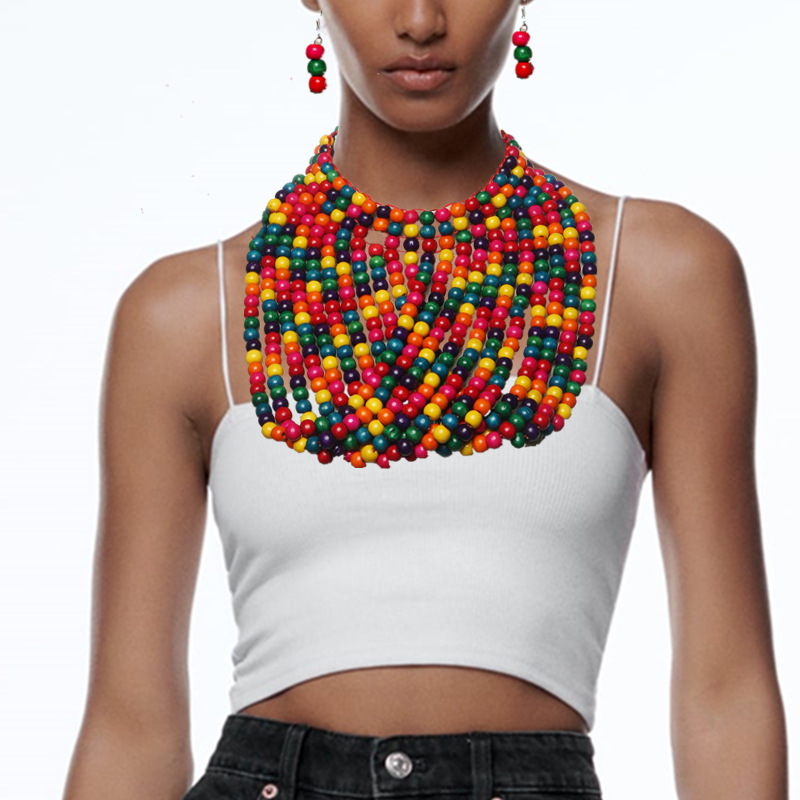 Afrikaanse stijl houten kralen - Women'S Accessories Amazon recensie en prijs