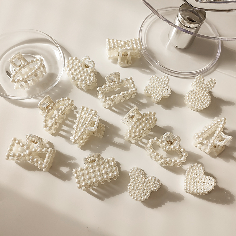 2026 Nieuwe Elegante Parel Haa - Hair Claw Clip Set recensie en prijs