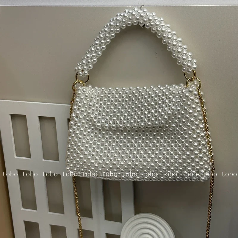 Ins Superlatieven Parel Kraal  - Wallet Chain Bag recensie en prijs