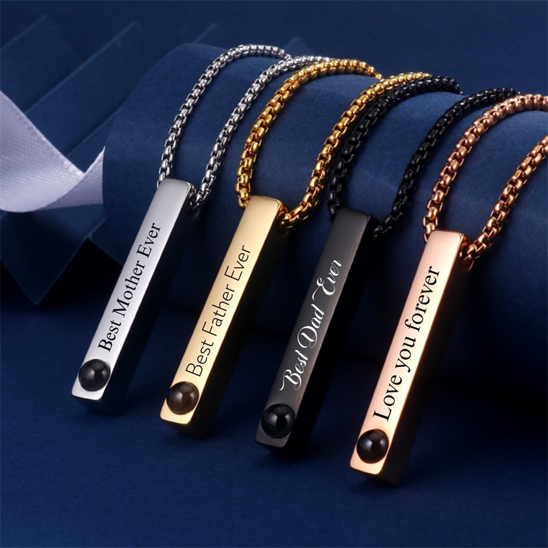 Aangepaste foto naam ketting g - Women Accessories Gift Box recensie en prijs